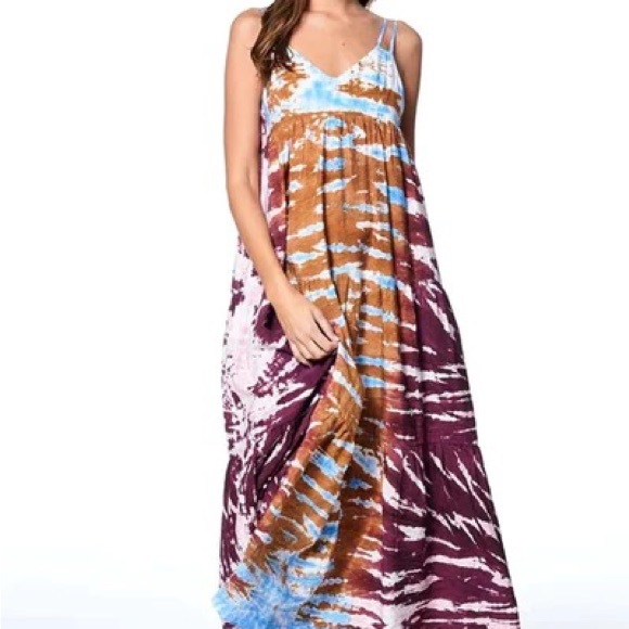 Young Fabulous & Broke Tie Dye Patio Dress - Picture 2 of 5